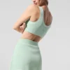 Tennis Club Pullover-BH – Spearmint/Weiß