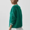 Tennis Club Pullover – Emerald Isle/Elfenbein