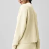 Tennis Club Pullover – Haferfarben/Weiß
