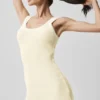 Tennis-Club-Pullover-Kleid – Oatmeal/Weiß