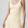 Tennis-Club-Pullover-Kleid – Oatmeal/Weiß