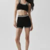 Tennis Club Pullover Knit Hot Short – Schwarz/Elfenbein