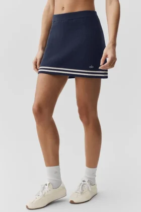 Tennis Club Pullover-Rock – Marineblau/Elfenbein