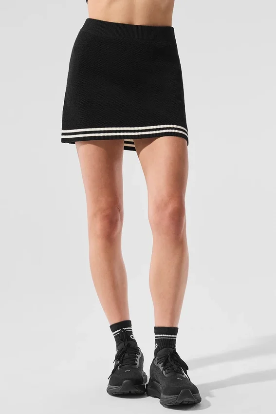Tennis-Club-Pullover-Rock – Schwarz/Elfenbein