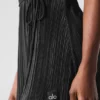Tennis-Kleid „Micro Plisse Game“ – Schwarz