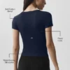Timeless T-Shirt – Marineblau