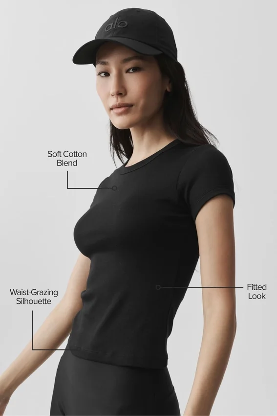 Timeless Tee – Schwarz