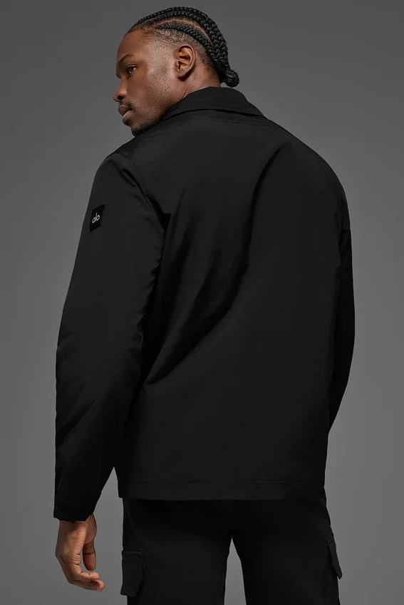 Torrent Overshirt – Schwarz