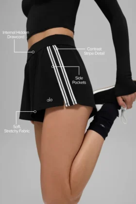 Track Star Shorts – Schwarz