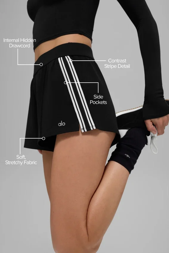 Track Star Shorts – Schwarz