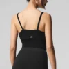 Transparentes Kaschmir-Top – Schwarz