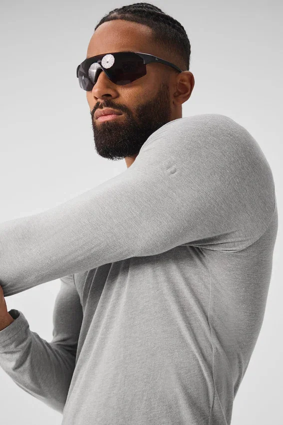 Triumph Langarmshirt – Athletic Heather Grey