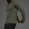Triumph Langarmshirt – Stealth-Grün