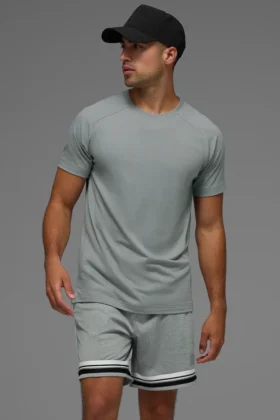 Triumph Raglan-T-Shirt – Lunar Grey