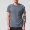 Triumph Raglan-T-Shirt – Steel Grey