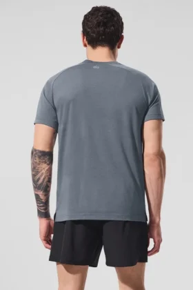 Triumph Raglan-T-Shirt – Steel Grey