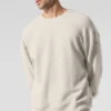 Triumph Restore Sweatshirt mit Rundhalsausschnitt – Bone
