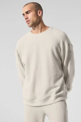 Triumph Restore Sweatshirt mit Rundhalsausschnitt – Bone