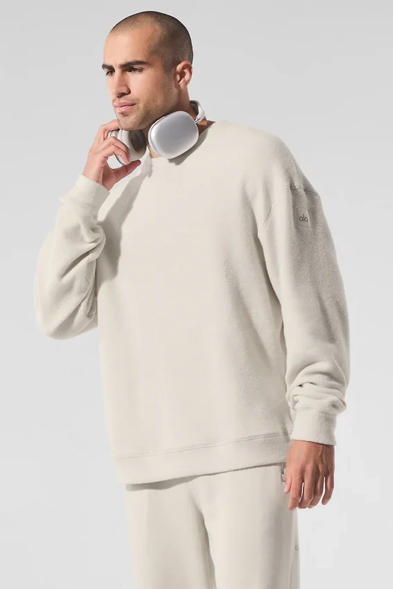 Triumph Restore Sweatshirt mit Rundhalsausschnitt – Bone