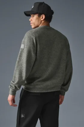 Triumph Restore Sweatshirt mit Rundhalsausschnitt – Grau Triblend