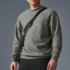 Triumph Restore Sweatshirt mit Rundhalsausschnitt – Grau Triblend