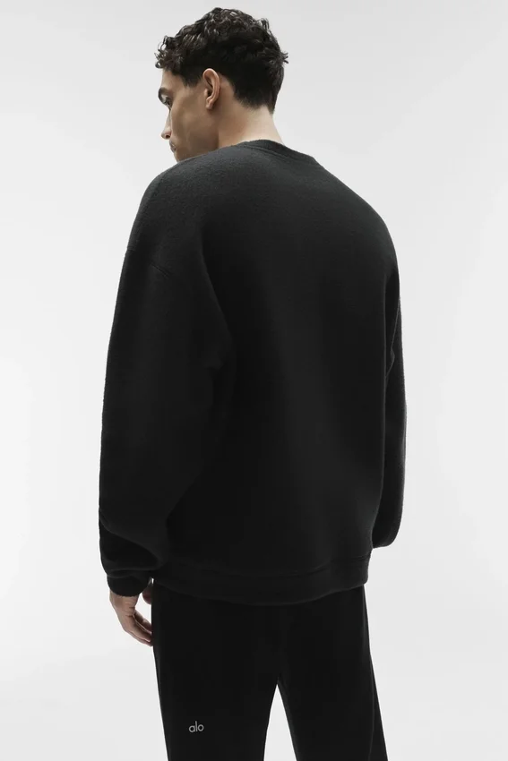 Triumph Restore Sweatshirt mit Rundhalsausschnitt – Schwarz