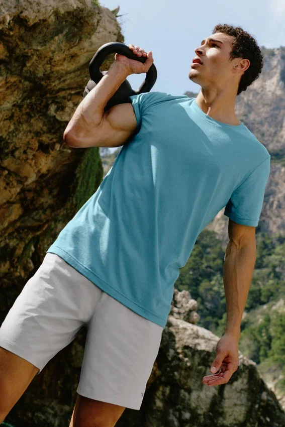Triumph-T-Shirt – Blue Breeze
