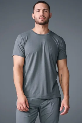 Triumph-T-Shirt – Stahlgrau