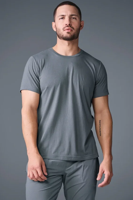 Triumph-T-Shirt – Stahlgrau