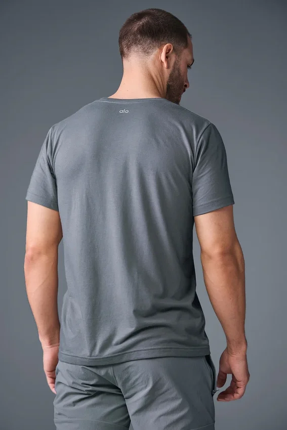 Triumph-T-Shirt – Stahlgrau