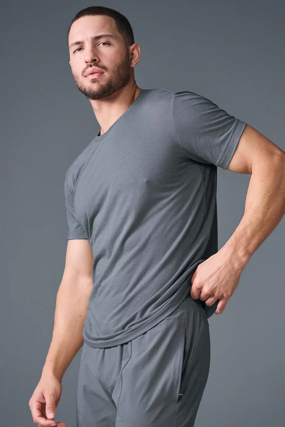 Triumph-T-Shirt – Stahlgrau