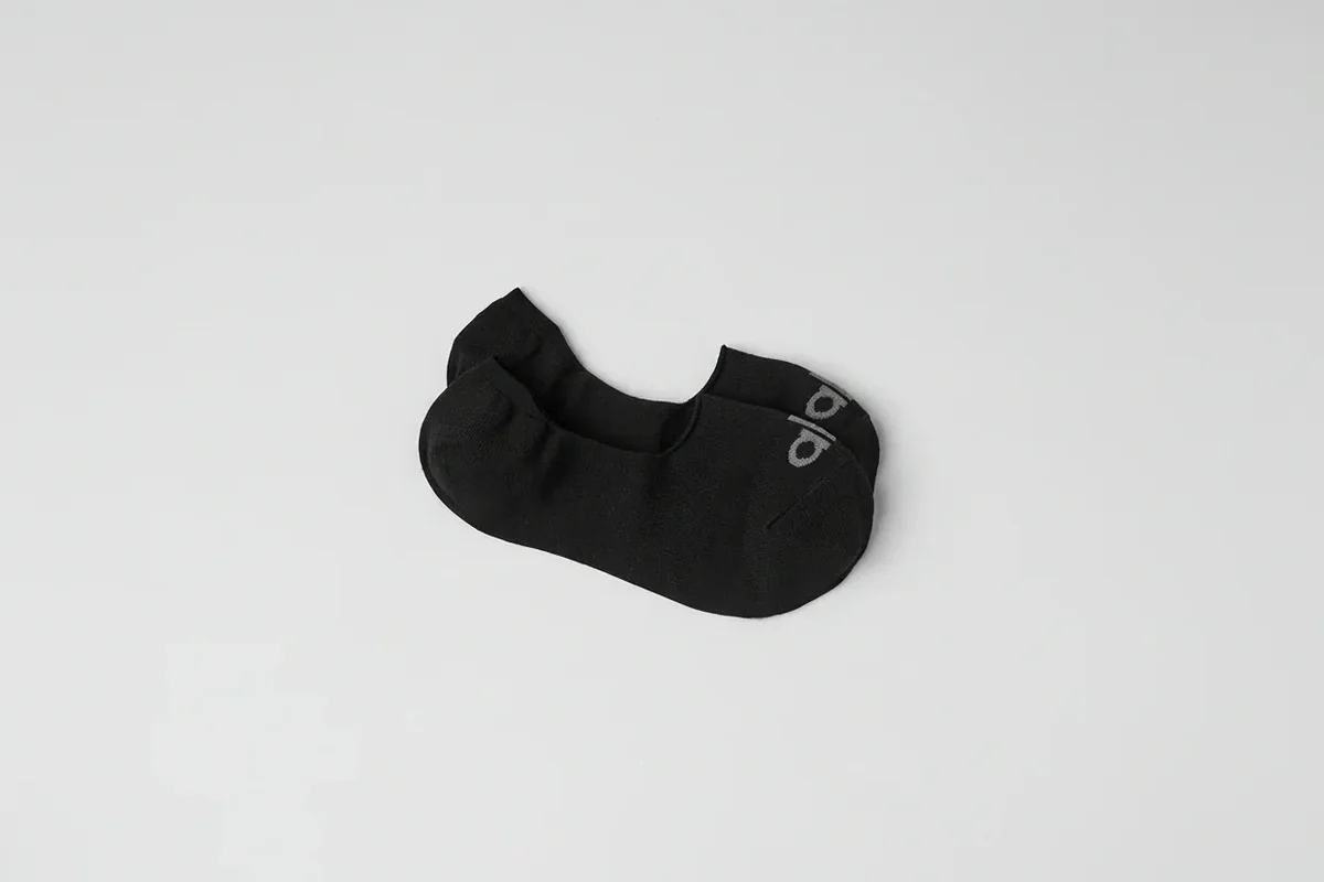 Unisex Conceal-Socken – Schwarz/Anthrazit