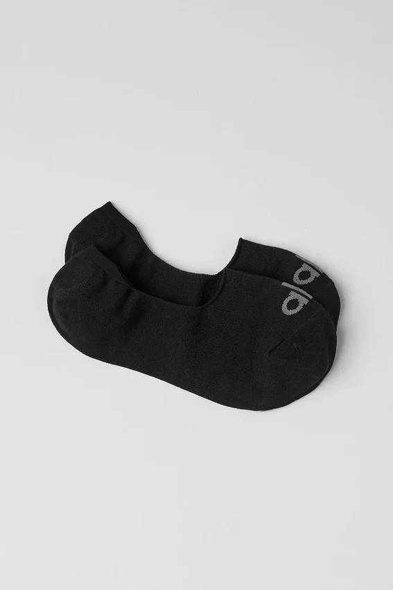 Unisex Conceal-Socken – Schwarz/Anthrazit