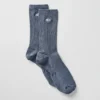Unisex-Halbsocken im dezenten Stil – Bluestone