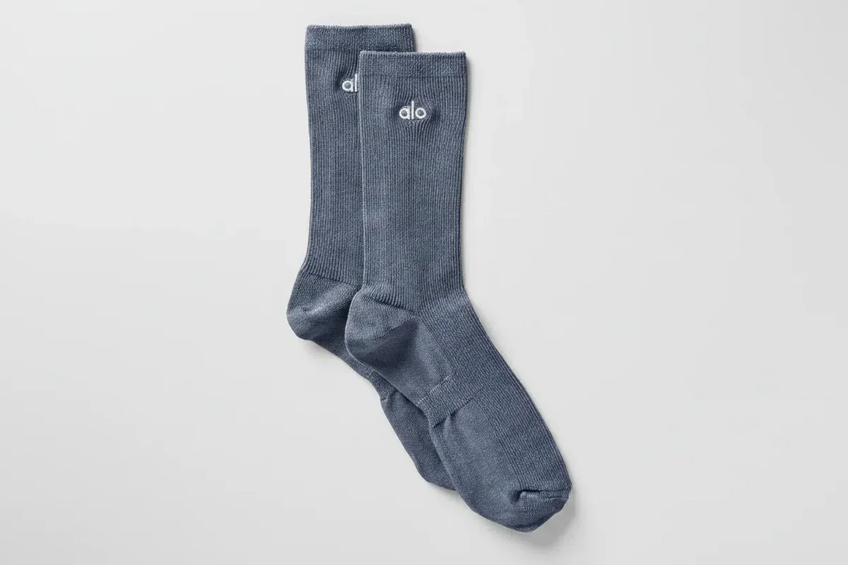Unisex-Halbsocken im dezenten Stil – Bluestone