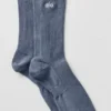 Unisex-Halbsocken im dezenten Stil – Bluestone