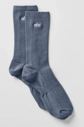 Unisex-Halbsocken im dezenten Stil – Bluestone