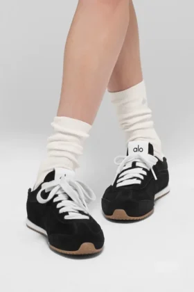 Unisex-Halbsocken im schlichten Design – Elfenbein