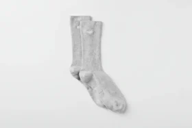 Unisex-Halbstrümpfe – Athletic Heather Grey
