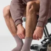 Unisex-Halbstrümpfe im schlichten Design – Pilz