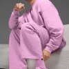 Unisex-Halbstrumpf mit gerafftem Bündchen – Candy Heart Pink