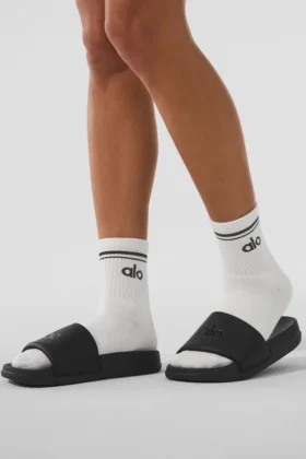Unisex „It Slide“ – Schwarz