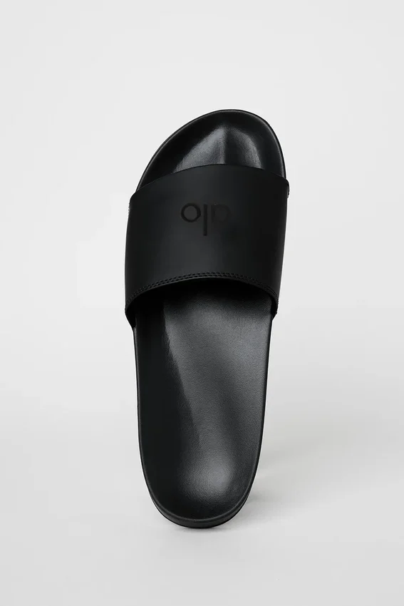 Unisex „It Slide“ – Schwarz
