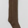 Unisex-Kraussocken – Espresso