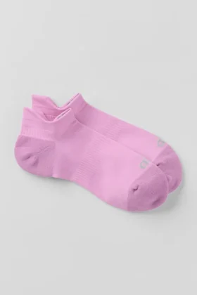 Unisex-Performance-Socken mit Lasche – Candy Heart Pink
