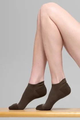 Unisex-Performance-Tab-Socken – Espresso