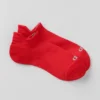Unisex-Performance-Tab-Socken – Leuchtend Rot