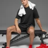 Unisex-Performance-Tab-Socken – Leuchtend Rot