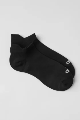 Unisex Performance Tab Socken – Schwarz/Titan