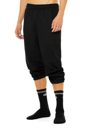 Unisex-Retro-Socken – Schwarz/Weiß